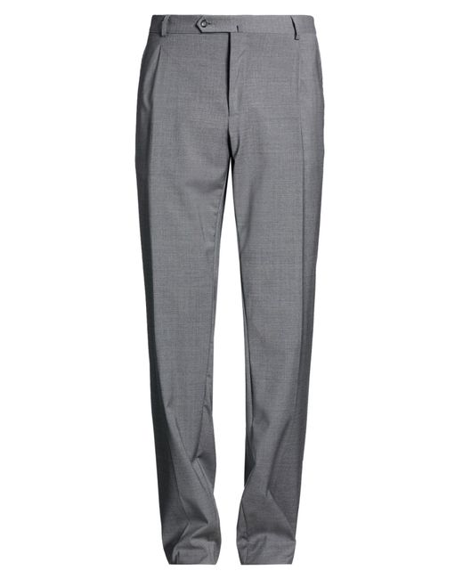 Paoloni Gray Pants for men