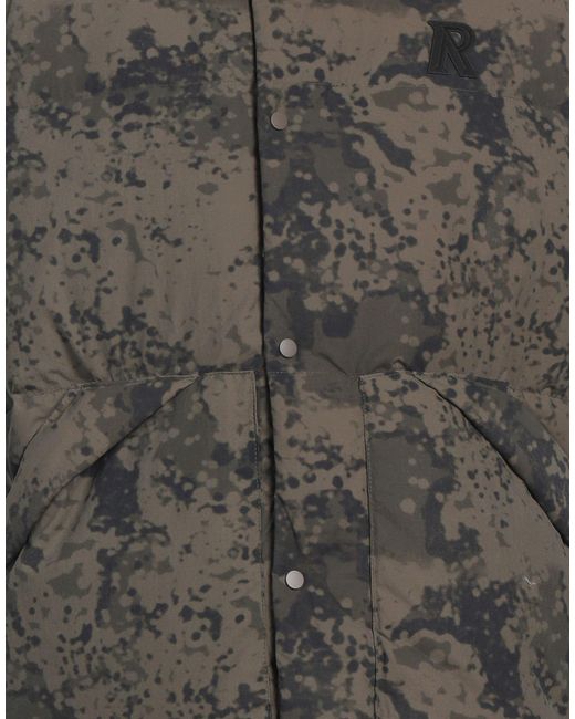 Represent Gray Khaki Puffer Nylon for men
