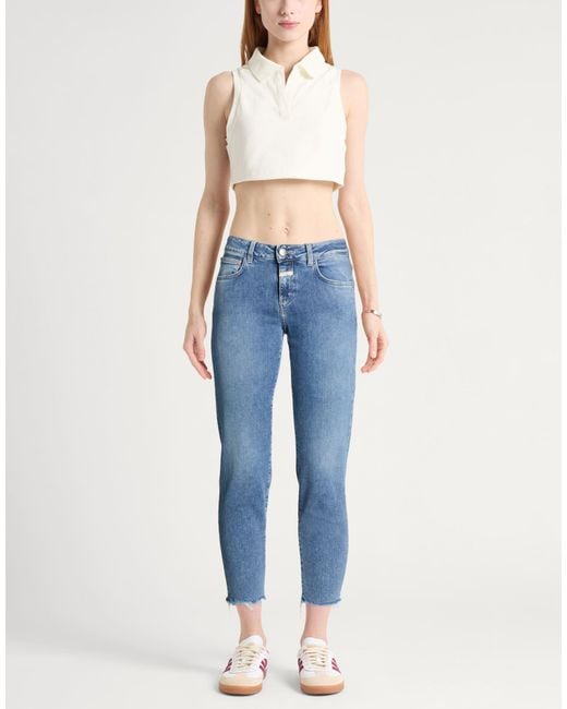 Closed Blue Jeans Cotton, Recycled Cotton, Elastane