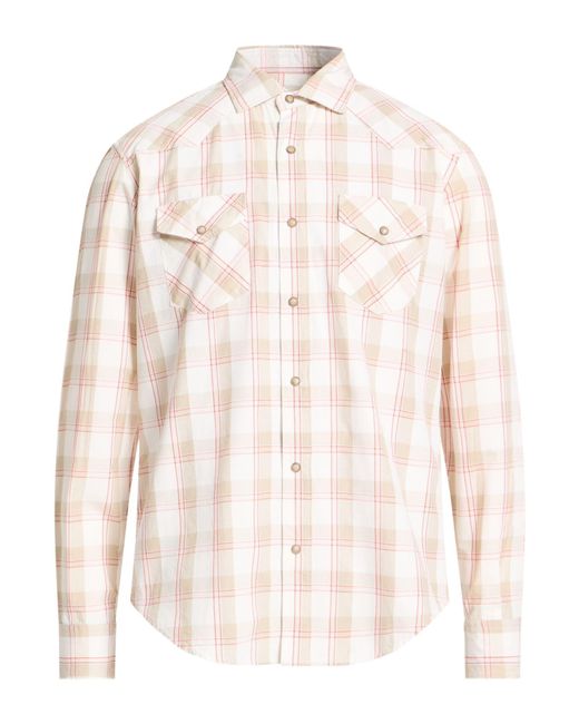 Camicia di Eleventy in Natural da Uomo