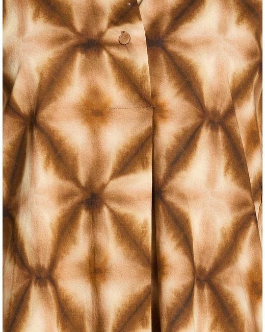 Caliban Brown Top Cotton, Elastane