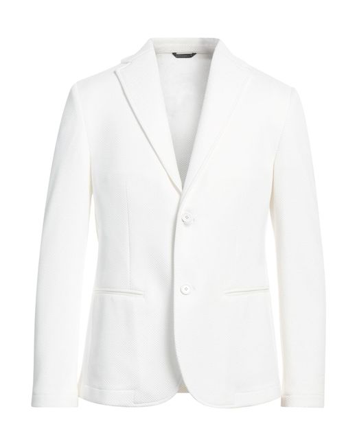 Daniele Alessandrini White Blazer for men
