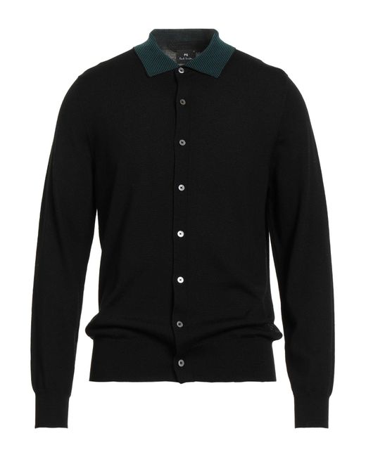 Cardigan di Paul Smith in Black da Uomo