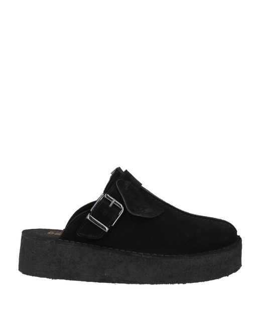 Clarks Black Mules & Clogs