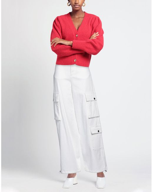 Pinko White Jeans Cotton, Elastane
