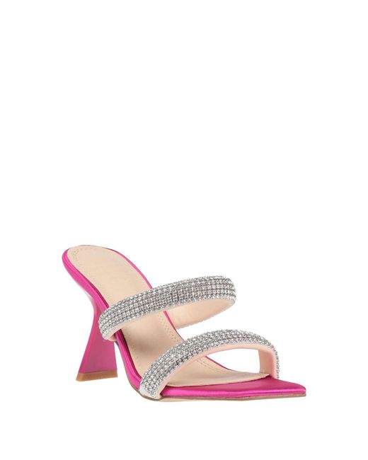 Twenty Four Haitch Pink Sandals