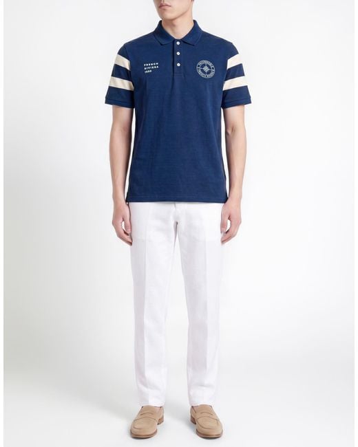 Façonnable Blue Polo Shirt for men