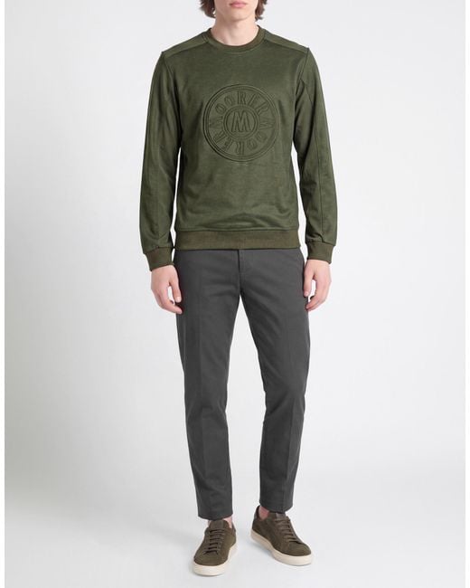 Sudadera Moorer de hombre de color Green