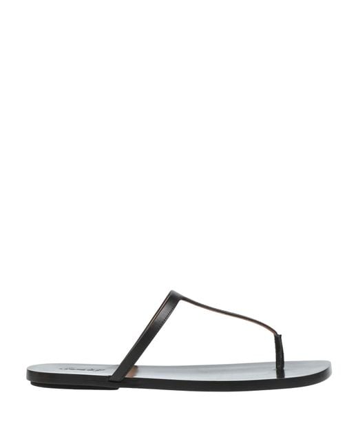Marsèll Black Thong Sandal