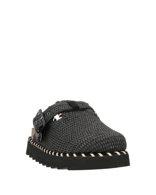 Colors Of California Black Mules & Clogs