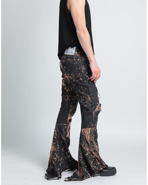 JORDANLUCA Black Jeans for men