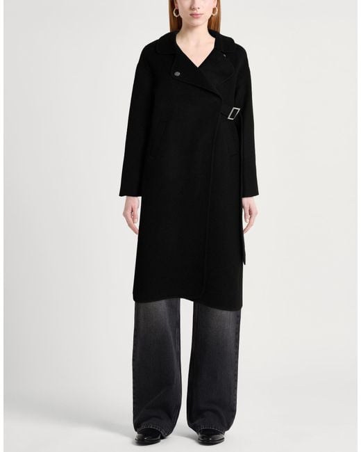 Manila Grace Black Coat