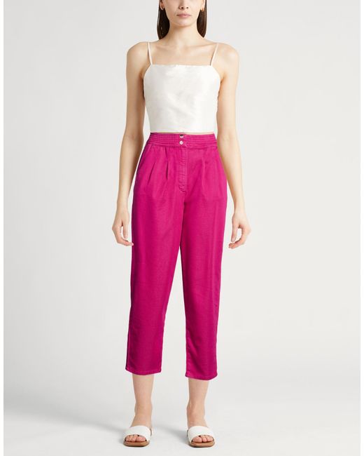 Liu Jo Pink Jeans Cotton, Polyester, Elastane