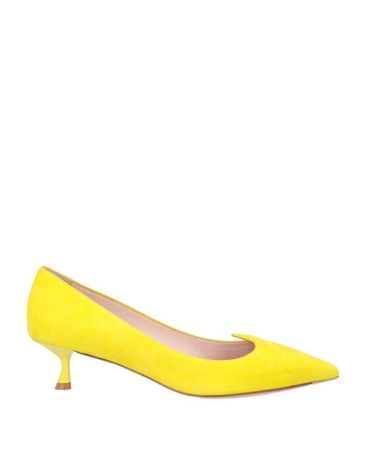 Roger Vivier Yellow Pumps