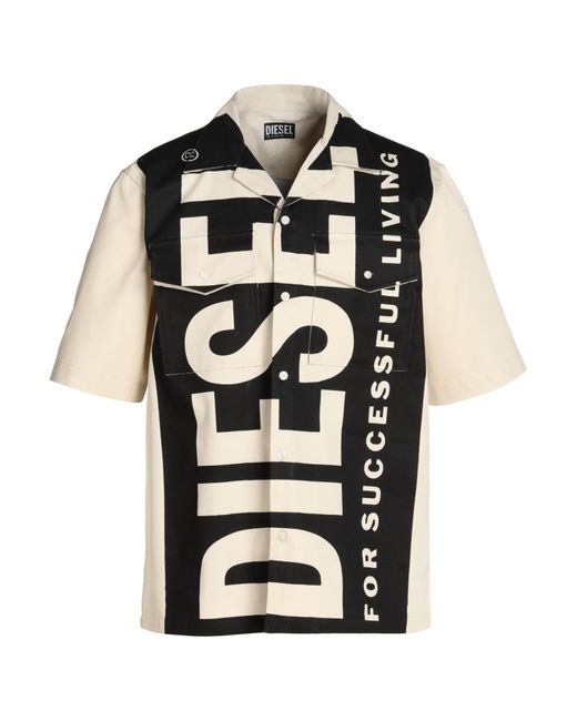 Camisa DIESEL de hombre de color Negro Lyst
