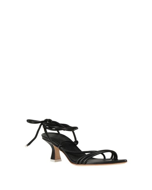 3Juin Black Sandals