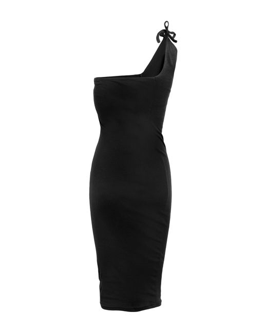 Mangano Black Midi Dress