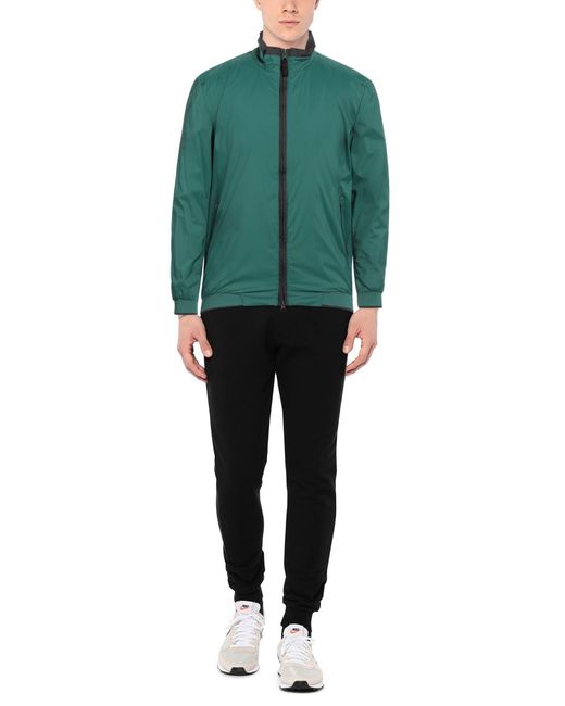 Geox Synthetic Jacket in Green for Men | Lyst
