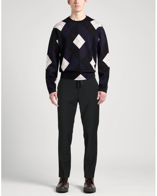 Brian Dales Black Pants Wool for men