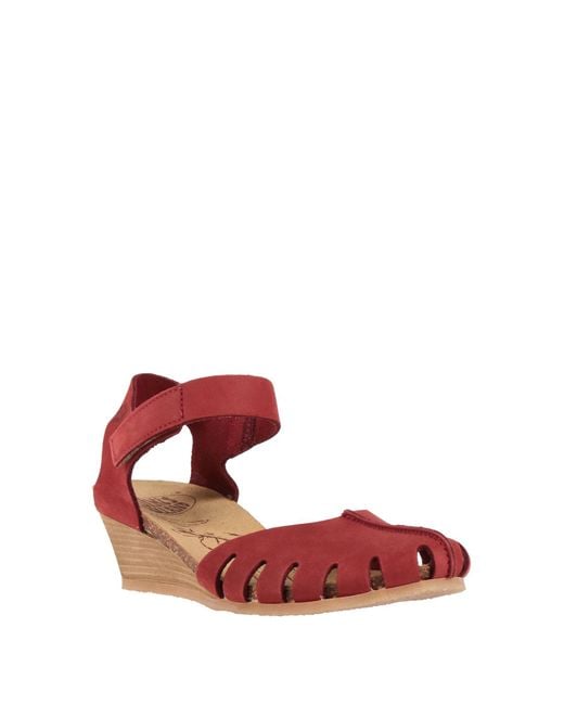 Loints of Holland Red Sandals