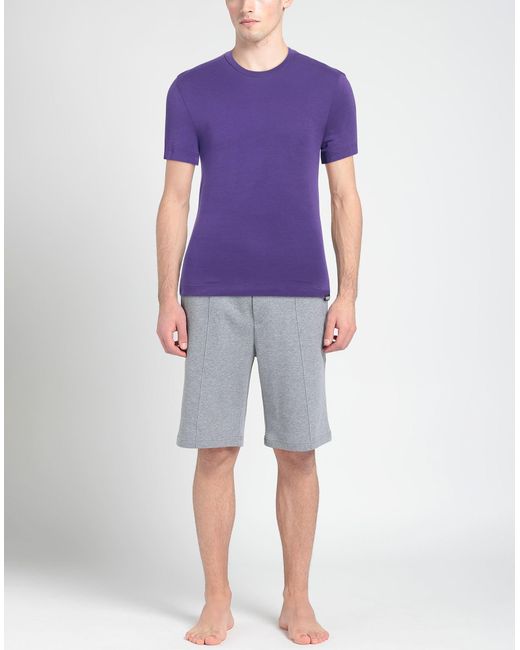 DSquared² Purple Undershirt for men