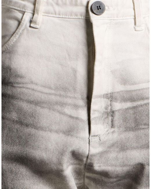 Nostrasantissima Gray Pants Cotton, Elastane