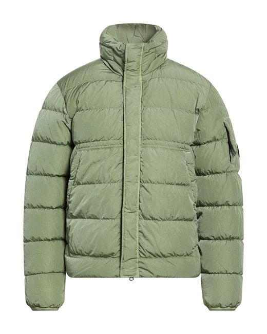 C P Company Green Puffer for men