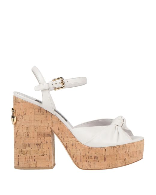 Mules & Sabots Dolce & Gabbana en coloris White