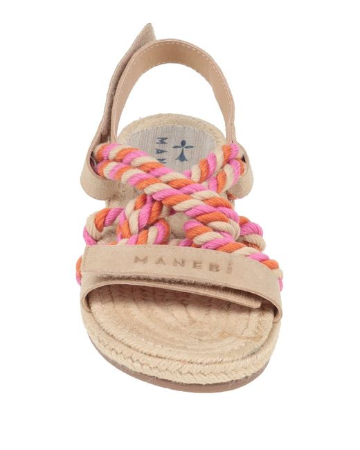 Manebí Pink Espadrilles