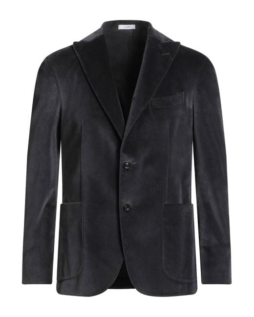 Boglioli Black Blazer for men