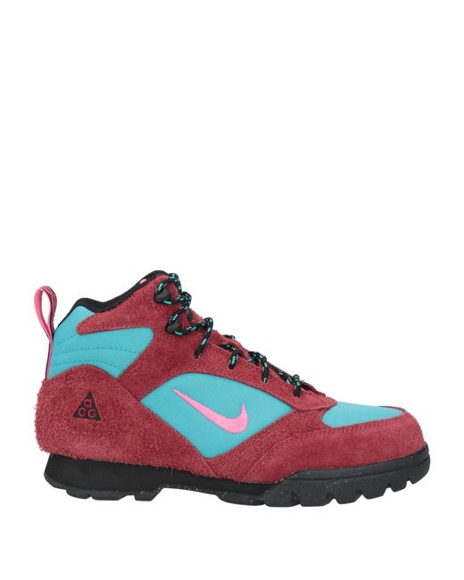 Nike Red Ankle Boots for men