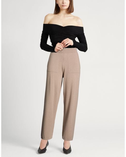 Max Mara Natural Leisure Pants Wool, Cashmere