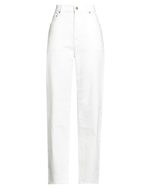 Golden Goose Deluxe Brand White Jeans Cotton