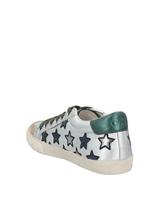 ash metallic sneakers
