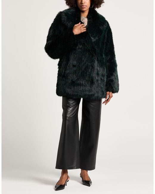 MICHAEL Michael Kors Black Shearling & Teddy