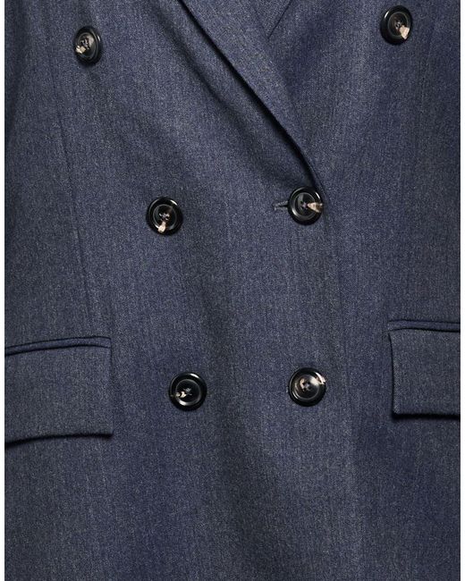 Circolo 1901 Blue Blazer Virgin Wool, Elastane