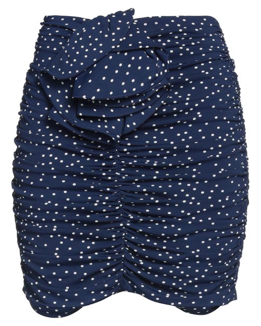 Magda Butrym Blue Mini Skirt