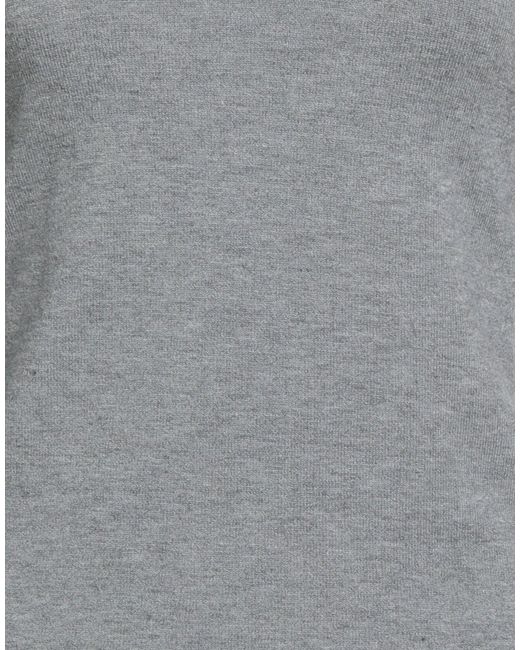 B.yu Gray Sweater Viscose, Polyester, Polyamide