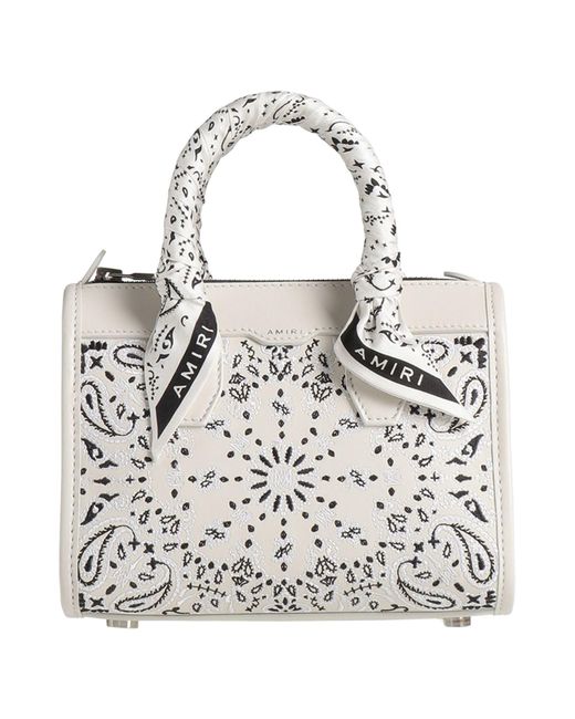 Amiri White Handbag