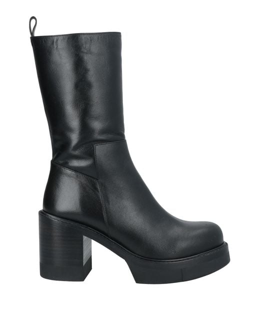 Paloma Barceló Black Ankle Boots