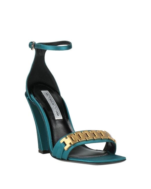 Victoria Beckham Blue Sandals