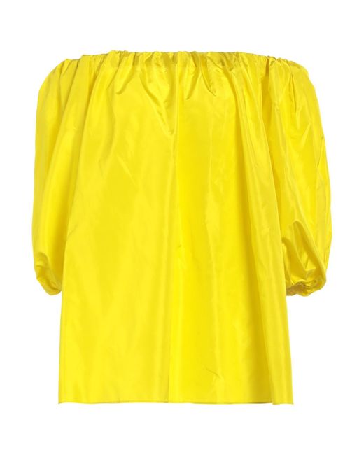 Valentino Garavani Yellow Blouse