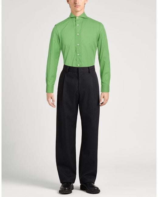 Camicia di Truzzi in Green da Uomo