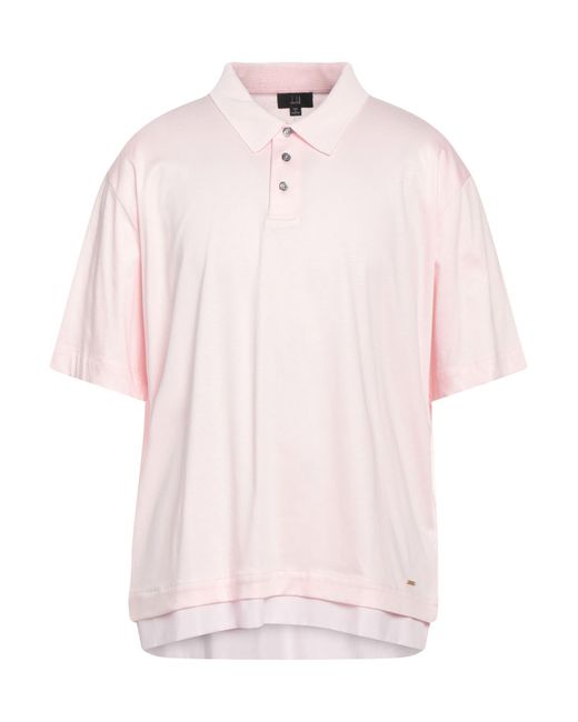 Dunhill Pink Polo Shirt for men