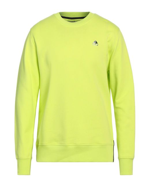 Moose Knuckles Yellow Sweatshirt for men