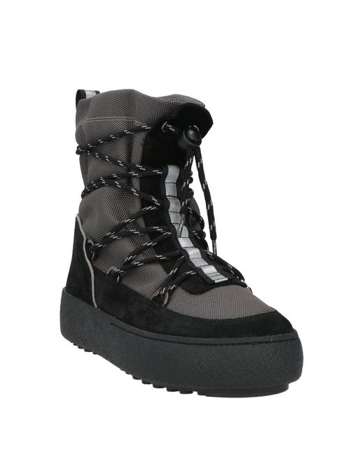 Moon Boot Black Ankle Boots for men