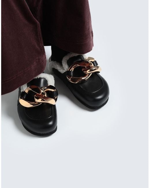 J.W. Anderson Black Mules & Clogs
