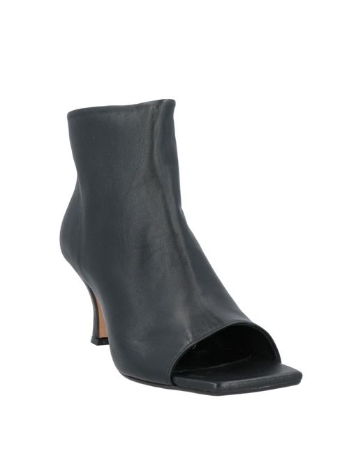 Black Chunky Ankle Boots - TK Maxx UK