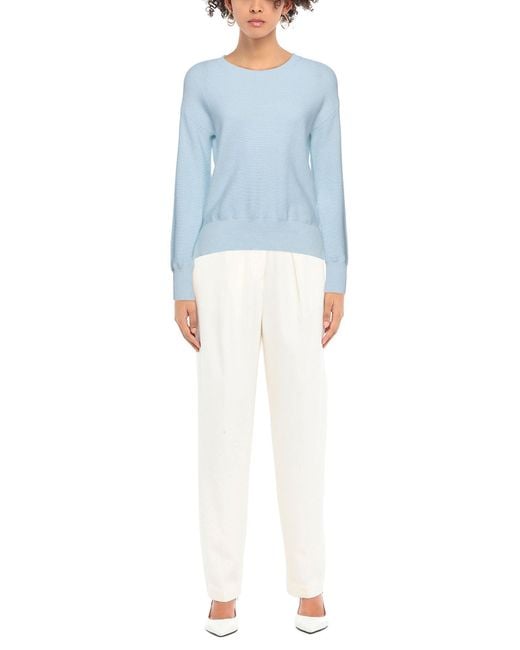 N.O.W. ANDREA ROSATI CASHMERE Blue Sweater