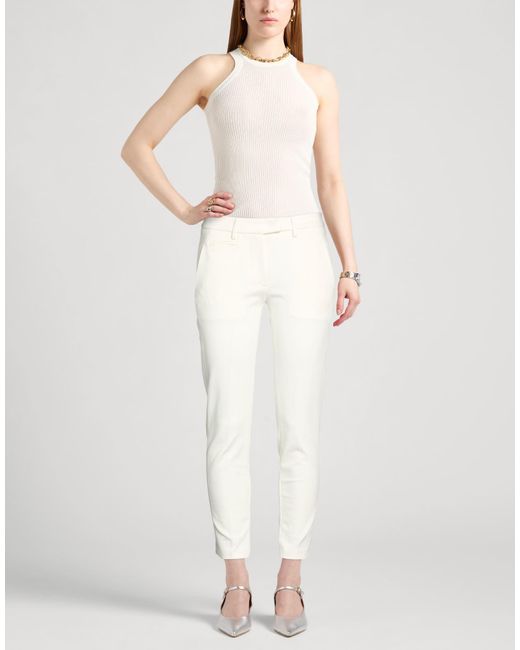 Dondup White Pants